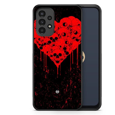 Bjornberry Skal Samsung Galaxy A13 - Skull Heart