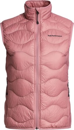 Peak Performance Women's Helium Down Vest Women lined vests Pink S