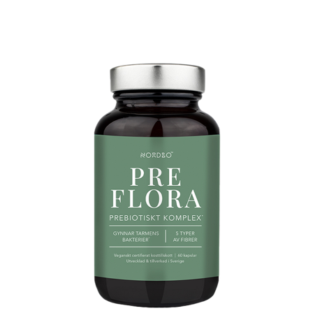 Nordbo PreFlora Prebiotika 60 kapslar