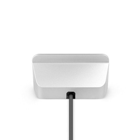 Lader Dock Dock Stand Holder SØLV TIL IPHONE TIL IPHONE