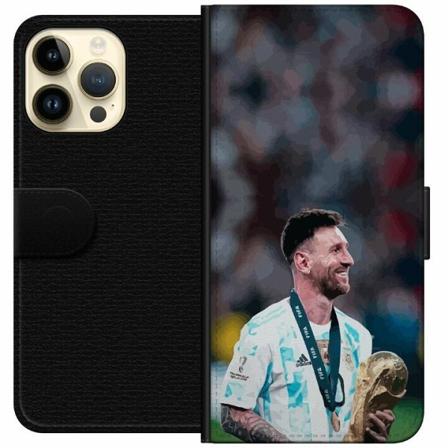 Apple Iphone 14 Pro Max Plånboksfodral Messi