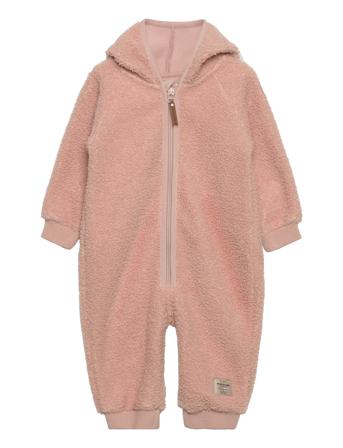 Adel Teddyfleece Jumpsuit. Grs Outerwear Fleece Outerwear Fleece Coveralls Rosa Mini A Ture*Betinget Tilbud