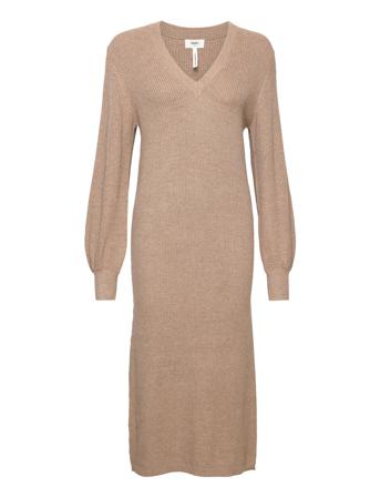 Objmalena L/S Knit Dress Beige Object