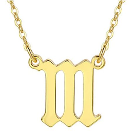 Gold plated necklace angel number 111 meaning gift spiritual