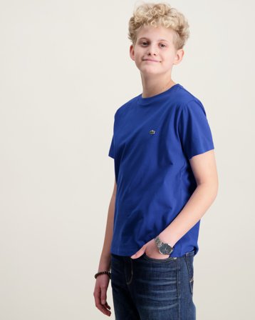 Lacoste LCB CORE TEE Blå T-shirts Kille - Kids Brand Store