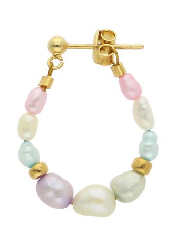 Rikke Accessories Jewellery Earrings Single Earring Multi/mønstret Nuni Copenhagen*Betinget Tilbud
