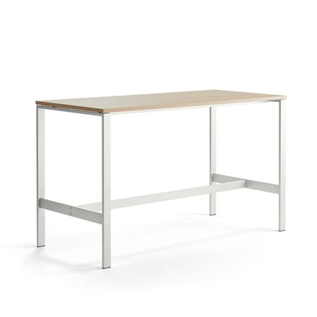 Table VARIOUS, 1800x800x1050 mm, white, oak
