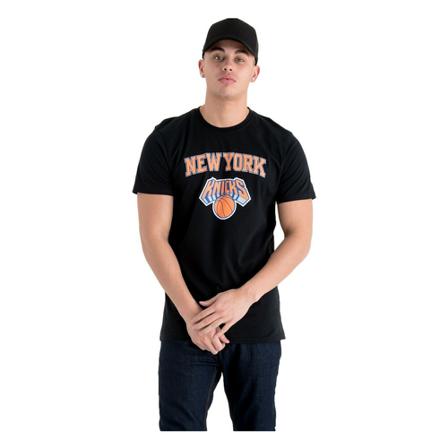 New Era, Camiseta team logo tee neykni Zwart, Heren, Maat:M