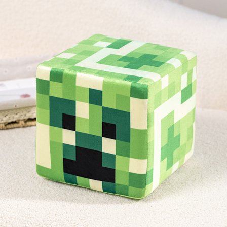 Minecraft block plyschkudde/spel perifer svamp block box TNT plyschleksak 20cm