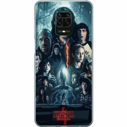 Xiaomi Redmi Note 9 Pro Genomskinligt Skal Stranger Things