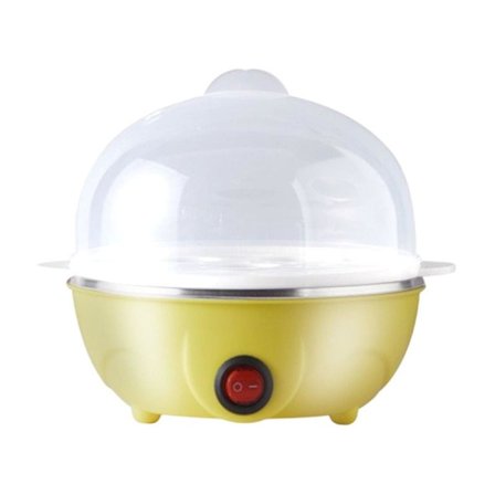 Egg Cooker Can Cook 7 Eggs With Automatic Shut-Off Function (Yellow)