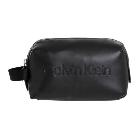 Calvin Klein Toiletry Tas , Zwart , Heren , Maat: ONE Size Toilettassen