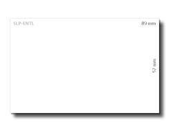 SEIKO Instruments SLP-ENTL - navneskiltkort - 250 kort - 57 x 89 mm
