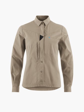 Klättermusen Garm LS Shirt Damen - Silver Green - Women's - XL