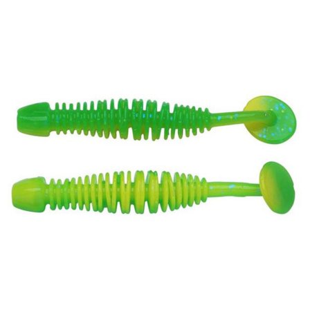 Berkley Powerbait Power Leech 60mm - Spring Green/Sunshine Yellow