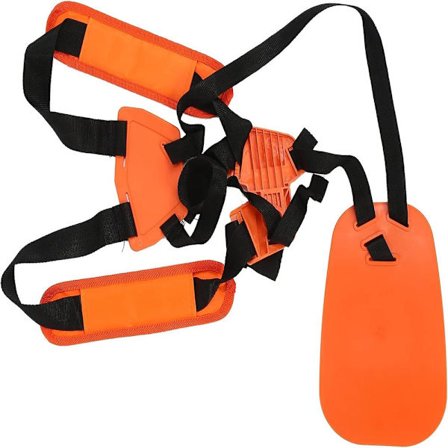 Trimmer Sele Trimmer Skulderstropp Dobbel Skulder Komfortstropp for Ryddesager Trimmere Skjæresele Nylonbelte for Hagetrimmer