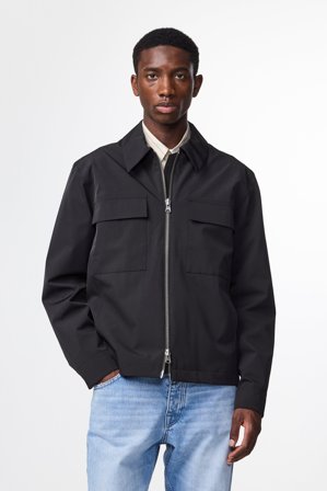 NN.07 Alban 8240 Jacket Male Black Polyester