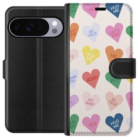 Yhteensopiva Lompakkokotelo Google Google Pixel 10 Pro Karkkisydämet