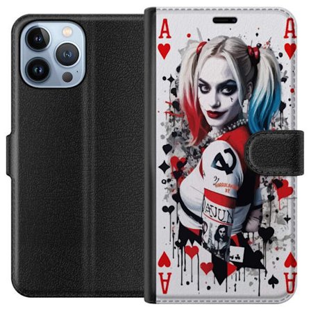 Yhteensopiva Lompakkokotelo Apple iPhone 13 Pro Max Harley Quinn Pelikortti Pop Art -kuvitus