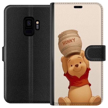 Kompatibelt Plånboksfodral till Samsung Samsung Galaxy S9 Nalle Puh Honung Disney Winnie