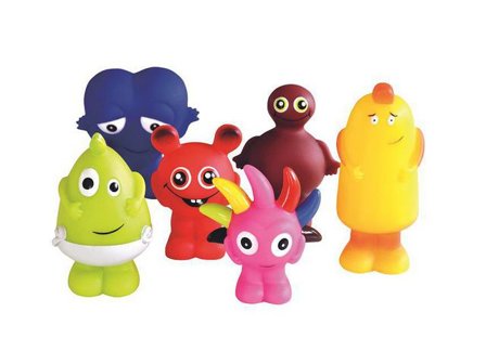 Babblarna Plastfigurer 6/fp - Lyreco - Skola och förskola - Lekmaterial - Förskolelek