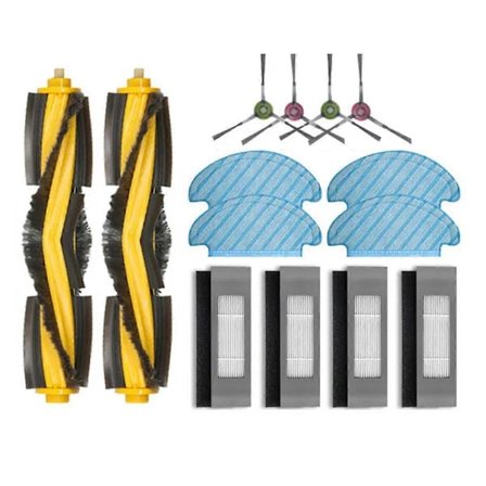 Til Deebot N8 PRO T8 2 Hybrid Robot Støvsuger Hepa Filter Hoved Sidebørste Moppeklud