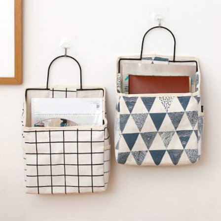 Magasinholder, 2-pakning metall bomullslin magasinholder, magasinholder,