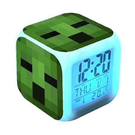 Nattlysklokke, Minecraft Alarmklokke Fargeveksler