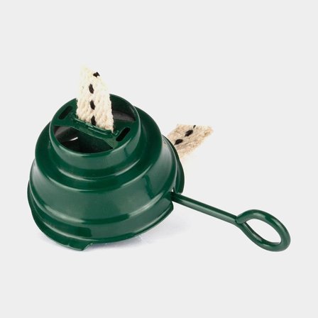 Poltin Feuerhand Burner with Wick, till 276 (Baby Special), Moss Green, med sydänlanka