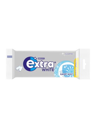 Wrigley's EXTRA White Sweet Mint chewing gum 0.098kg