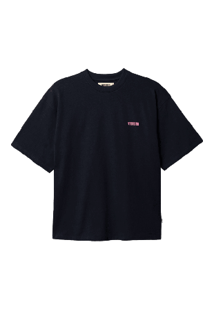 Woodbird Beam Book Tee T-shirts Herr Blå XL