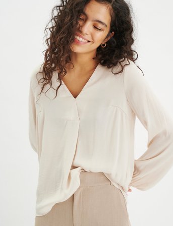 InWear Rindaiw Blouse - Beige - 34