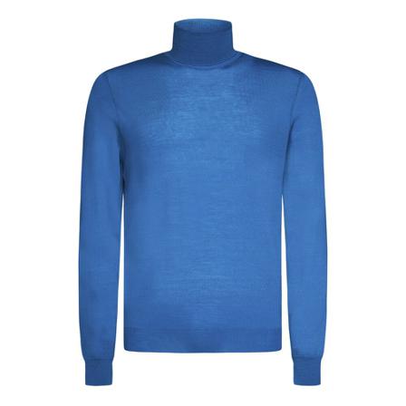 Drumohr, Turtlenecks Blauw, Heren, Maat:S