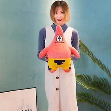 Spongebob Squarepants Patrick Star Pehmolelu Pehmeä Piirretty Eläin Nukke Lapsille Animaatio Nuket Lapset Syntymäpäivälahja Koti Dekor