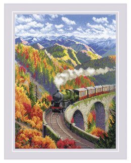 Stickpackung Bild Herbst Express - Riolis