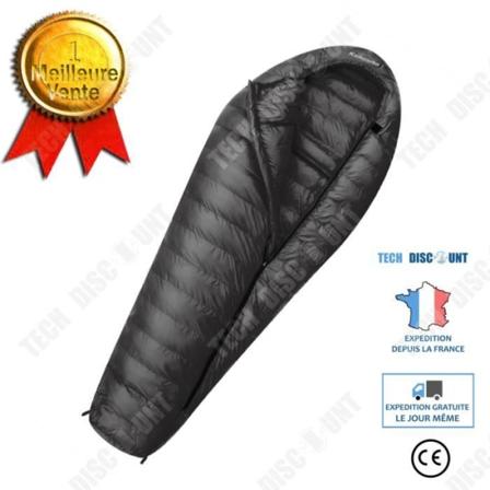 TD Utomhus bergsklättring camping ultralätt bärbar vuxen ensam mumie bomullssovsäck 195*80cm
