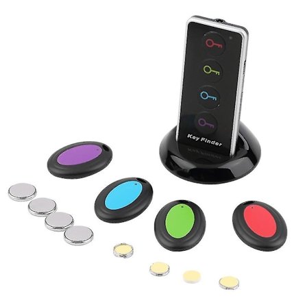 Trådløs LED Nøglefinder Modtager Tabt Ting Lokator