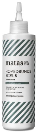 3 for 2 - Matas Striber Hovedbundsscrub til Tør/Irriteret Hovedbund Uden Parfume 190 ml, Hår, Shampoo & Hårpleje, Hovedbundspleje