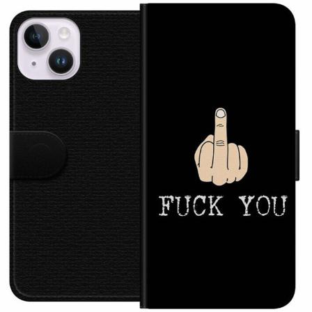 Apple Iphone 14 Plus Plånboksfodral Fuck You