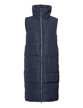 Sc-Nina Vests Padded Vests Blå Soyaconcept