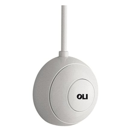 Pulsante pneumatico esterno OLI anche per cassette esterne Bianco