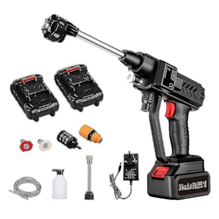 Johdoton painepesuri 60Bar 300W korkeapainepesuri ladattavalla akulla autojen aitoihin