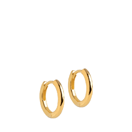 ENAMEL Copenhagen Örhängen, Chunky Classic Örhängen Dam Guld ONESIZE