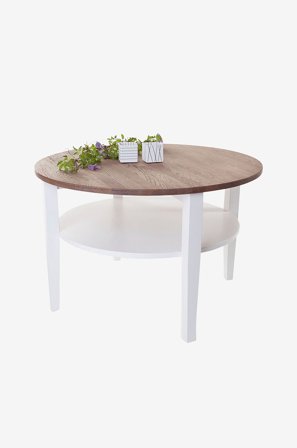 Stenexpo - Soffbord Tampa 80x52 - Vit - Soffbord - Från Homeroom