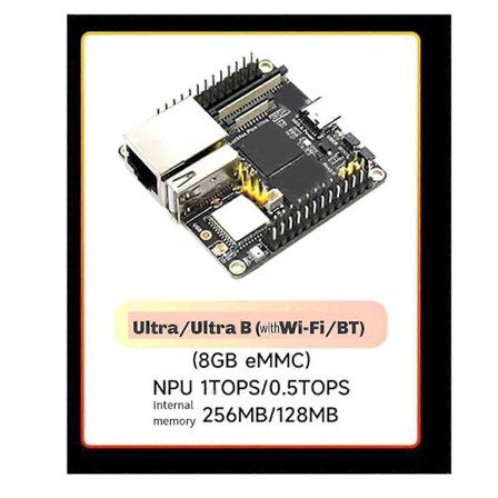 For Luckfox Pico Ultra Udviklingskort - RV1106 Micro-Linux Bundkort, 8GB EMMC, med-WIFI-med-