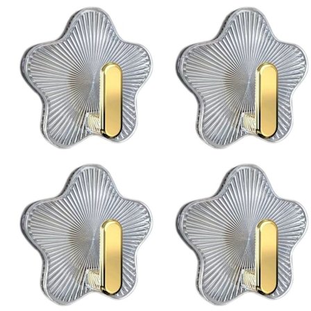 4kpl tähden muotoiset koukut Suihkukoukut Säilytysripustin