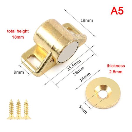 Magnet Skåpdörrspärr