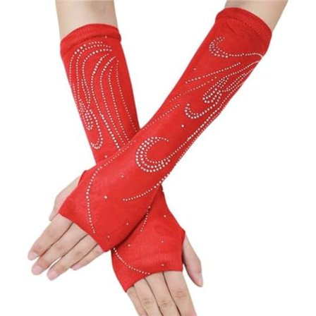 30x7cm Mustat Varsikäsineet Sormettomat Gootti Rock Varsikäsineet Naisille Tai Miehille