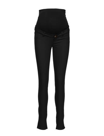 Mljuliane Slim Pant A. Noos Black Mamalicious