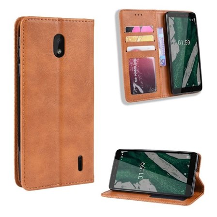Bofink Vintage Nokia 1 Plus etui - Brun